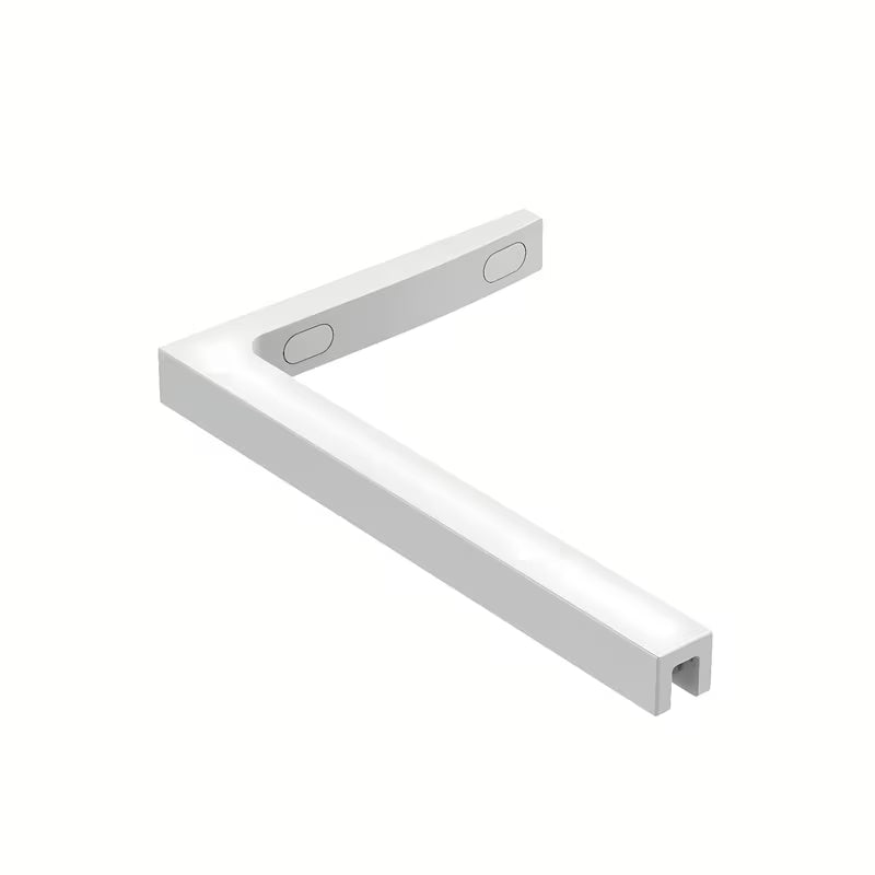 SAT Walk-in walk in Dušo-Sienelė 90 cm baltos spalvos su skaidriu grūdintu stiklu