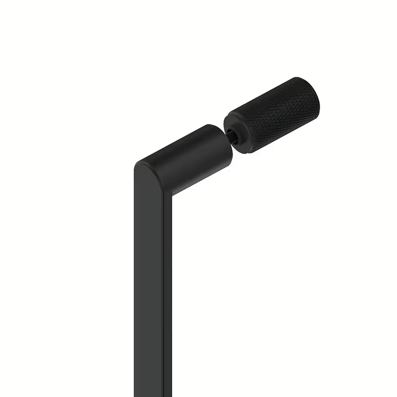 Kvadratinė dušo kabina SAT Xmotion 110x110 cm juodos spalvos, su slankiojančiomis durimis ir skaidriu stiklu