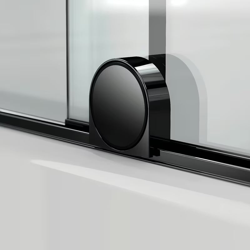 Vonios sienelė SAT Walk-In Xmotion 150 cm su skaidriu stiklu ir baltais profiliais