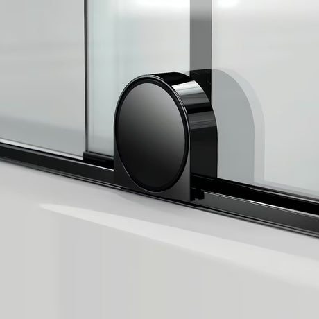 Vonios sienelė SAT Walk-In Xmotion 150 cm su skaidriu stiklu ir baltais profiliais