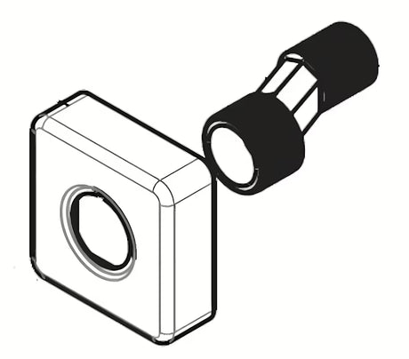 Ekscentrikai ir dangteliai SIKO pro praustuvas pro tvirtam ir estetiškam prijungimui