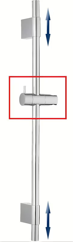 Atsarginis plastikinis dušo galvutės laikiklis pro SIKOBSSSK91 ir SIKOBSSTK91, 22 mm skersmens