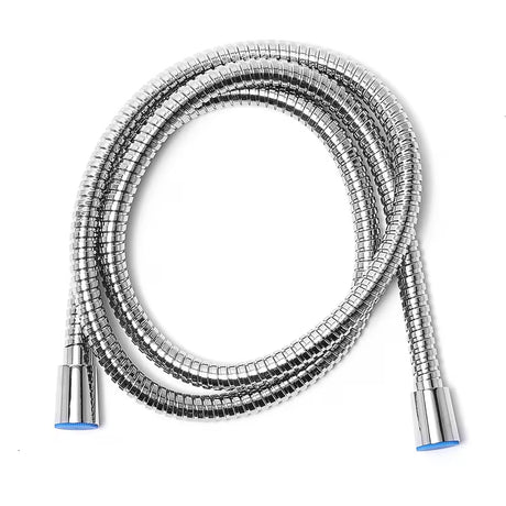 Metalinė dušo žarna SIKO Chrome 150 cm iš nerūdijančio plieno, su AntiTwist funkcija ir G 1/2 jungtimi.