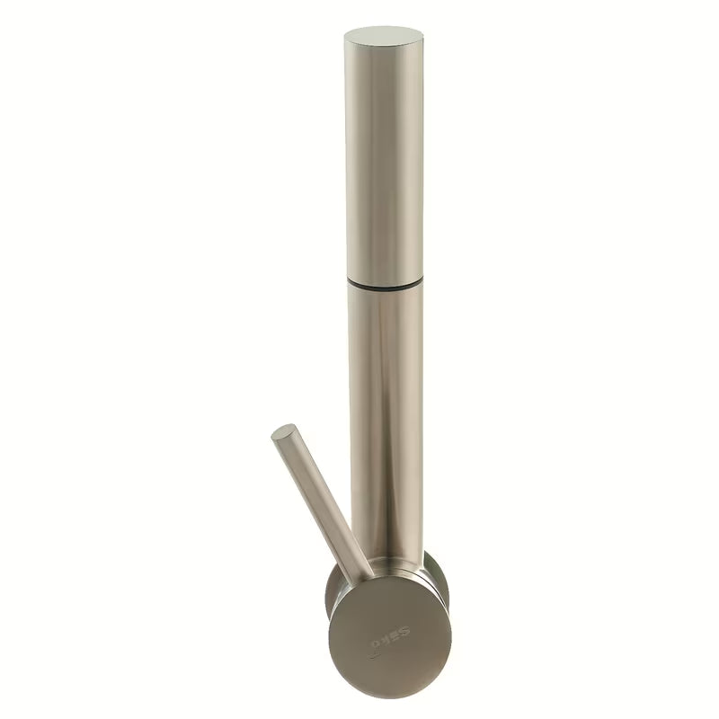 Nerūdijančio plieno virtuvinis maišytuvas SIKO Steel su ištraukiamu dušeliu, supersteel spalvos
