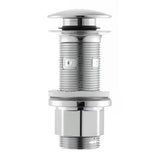Universalus praustuvo dugno vožtuvas praustuvui  Silfra Chrome su 5/4 sriegiu, chromo apdaila