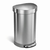 Šiukšliųdėžė  Simplehuman Pedal bin iš šlifuoto nerūdijančiojo plieno su pedaliniu atidarymu
