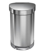 Šiukšliųdėžė  Simplehuman Pedal bin iš šlifuoto nerūdijančiojo plieno su pedaliniu atidarymu