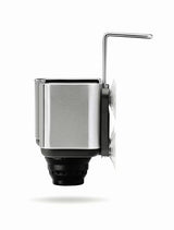 Laikiklis kempinės laikiklis Simplehuman Sink caddies iš šlifuoto nerūdijančio plieno su laikikliu ir siurbtukais