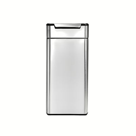 Sensorinis šiukšliųdėžė  Simplehuman Touch-bar bin matinio nerūdijančio plieno apdailos, siauro korpuso.
