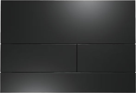 Metalinis vandens nuleidimo mygtukas TeceSquare II pro bakeliams TECE juodos matinės spalvos