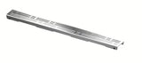 Dizaininis grotelės Tece Drainline iš šlifuoto nerūdijančio plieno, basic dekoro, pro dušo latakui