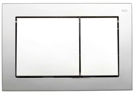 Pakabinami WC komplektas Siko S-Line Pro su potinkiniu bakeliu TECE ir chromuotu TECEbase mygtuku