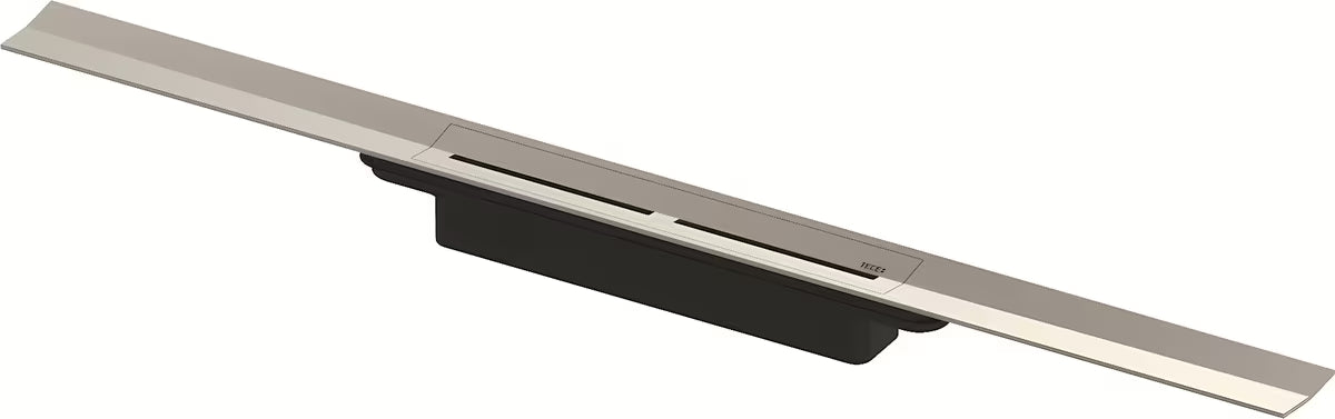 Dušo latakas Tece Tecedrainprofile 80 cm, apdaila Supersteel, iš nerūdijančio plieno