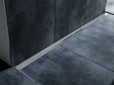 Dušo latakas Tece Tecedrainprofile 90 cm, nerūdijantis plienas, apdaila supersteel