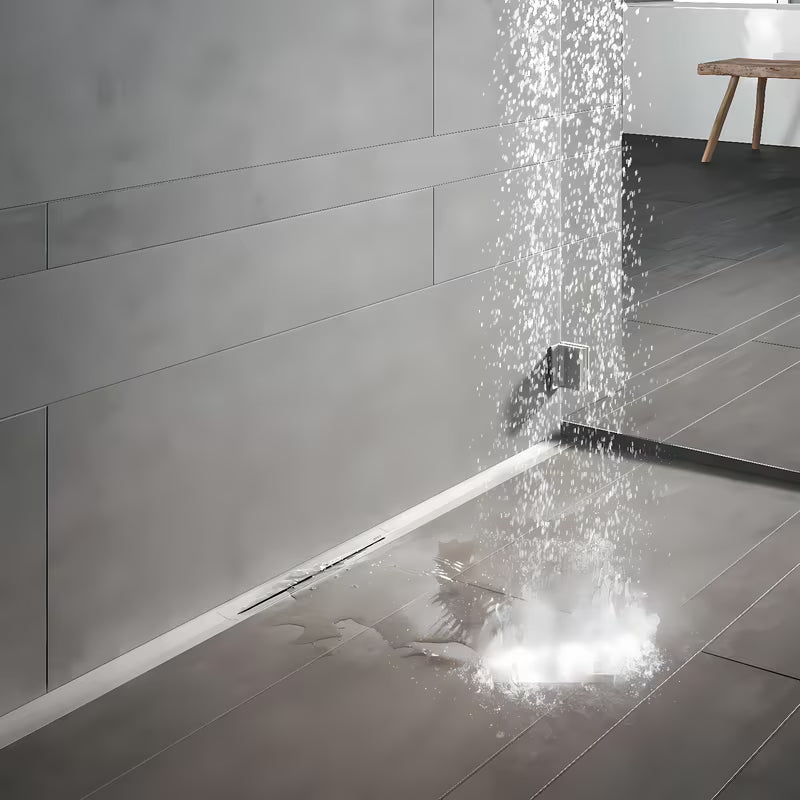 Dušo latakas Tece Tecedrainprofile 90 cm, nerūdijantis plienas, apdaila supersteel