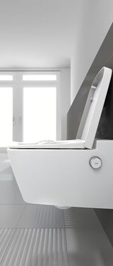 Baltas KLOZETO dangtis Tece Teceone su dangteliu ir softclose pro su tyliu uždarymu