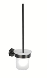 Tesa WC šepetys v formos spalvos šlifuoto hard graphite su Power.Kit tvirtinimu be gręžimo ir matiniu stikliniu induku