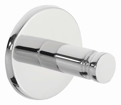 Chromuotas kabliukas Tesa powerbutton pro montavimas be gręžimo ant plytelių ir kitų lygių paviršių.