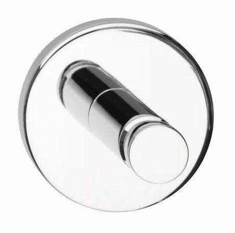 Chromuotas kabliukas Tesa powerbutton pro montavimas be gręžimo ant plytelių ir kitų lygių paviršių.