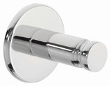 Chromuotas kabliukas Tesa powerbutton pro, montuojamas be gręžimo ant lygių paviršių, tinka vonios kambariui ir virtuvei.