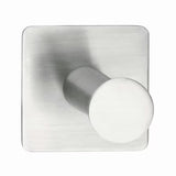 Kabliukas Tesa powerbutton Classic iš šlifuoto nerūdijančiojo plieno pro tvirtinimas be gręžimo.