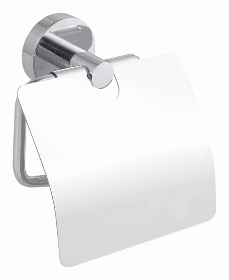 Blizgaus chromo tualetinio popieriaus laikiklis Tesa Smooz su Power.Kit tvirtinimu be gręžimo