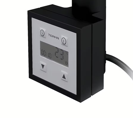 Elektrinis rankšluosčių džiovintuvas Thermal Trend KD Economy 120x60 cm, juodos matinės spalvos, su termostatu KTX 3