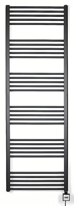 Elektrinis rankšluosčių džiovintuvas Thermal Trend KD Economy 180x60 cm juodos matinės spalvos su termostatu KTX 3.