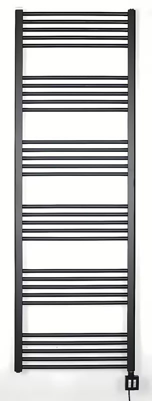 Elektrinis rankšluosčių džiovintuvas Thermal Trend KD Economy 180x60 cm, juodos matinės spalvos, su termostatu KTX 4