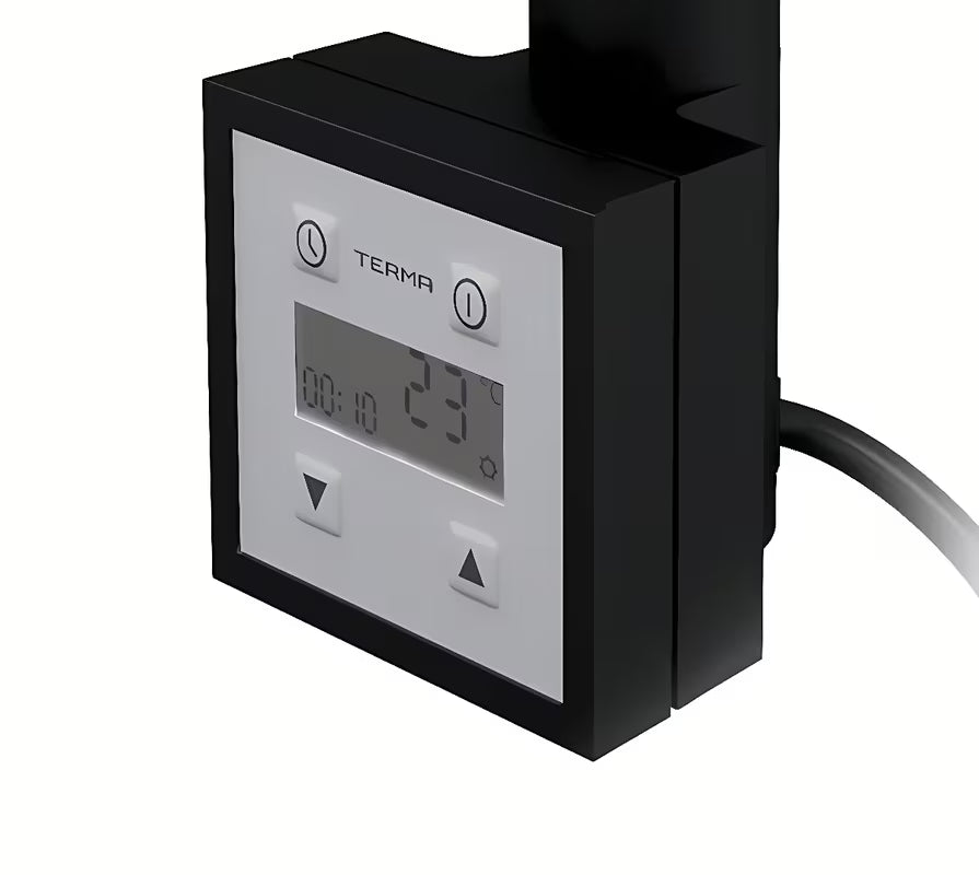 Elektrinis rankšluosčių džiovintuvas Thermal Trend KD Economy 80x60 cm juodos matinės spalvos su termostatu KTX 3.