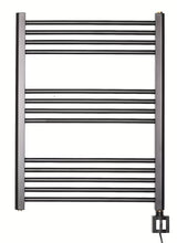 Elektrinis rankšluosčių džiovintuvas Thermal Trend KD Economy 80x60 cm, juodos matinės spalvos, su termostatu KTX 4
