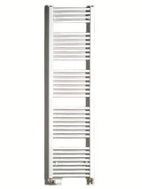 Baltas kombinuotas vamzdinis rankšluosčių džiovintuvas Thermal Trend KD 168x45 cm, tinkamas vonios kambariui ir prieškambariui.