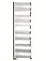 Baltas kombinuotas vamzdinis rankšluosčių džiovintuvas Thermal Trend KD 60x185 cm, skirtas vonios kambariui.