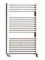 Baltas kombinuotas vamzdinis rankšluosčių džiovintuvas Thermal Trend KD 96x60 cm, tinkamas vonios kambariui