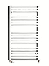 Baltas kombinuotas vamzdinis rankšluosčių džiovintuvas Thermal Trend KD 132x75 cm, tinka vonios kambariui
