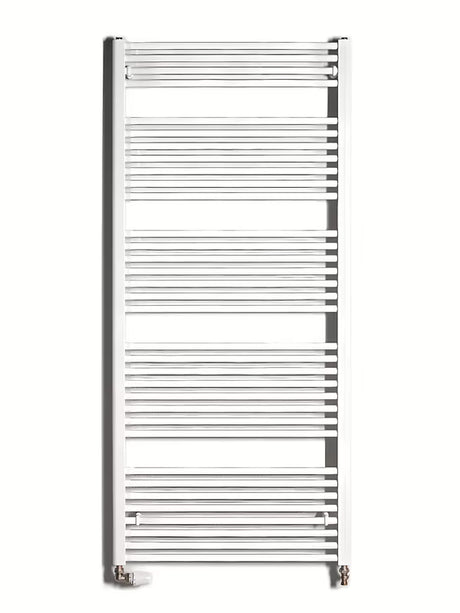 Baltas kombinuotas vamzdinis rankšluosčių džiovintuvas Thermal Trend KD 168x75 cm pro vonios kambariui