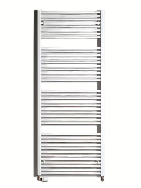 Baltas kombinuotas vamzdinis rankšluosčių džiovintuvas Thermal Trend KD 75x185 cm vonios kambariui.
