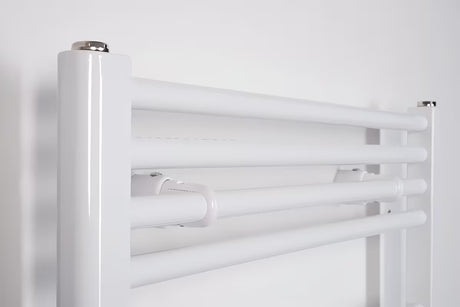 Baltas kombinuotas vamzdinis rankšluosčių džiovintuvas Thermal Trend KD 96x75 cm vonios kambariui