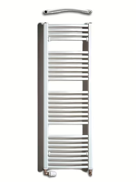 Baltas kombinuotas vamzdinis rankšluosčių džiovintuvas Thermal Trend KDO 45x132 cm vonios kambariui