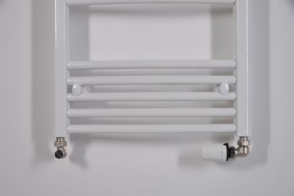 Baltas kombinuotas vamzdinis rankšluosčių džiovintuvas Thermal Trend Kdo 75x168 cm pro vonios kambariui