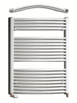 Baltas kombinuotas vamzdinis rankšluosčių džiovintuvas Thermal Trend KDO 96 x 75 cm vonios kambariui