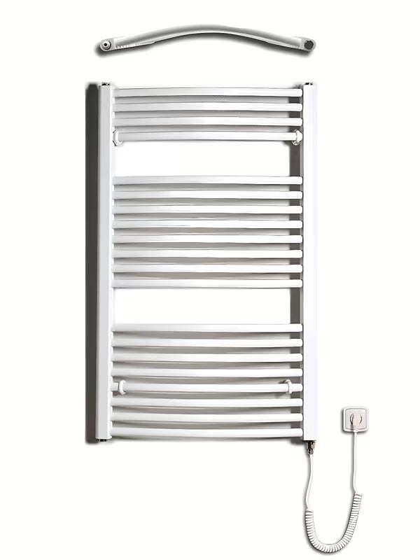 Baltas elektrinis vamzdinis rankšluosčių džiovintuvas Thermal Trend KDOE 600x960 mm su kaitinimo elementu