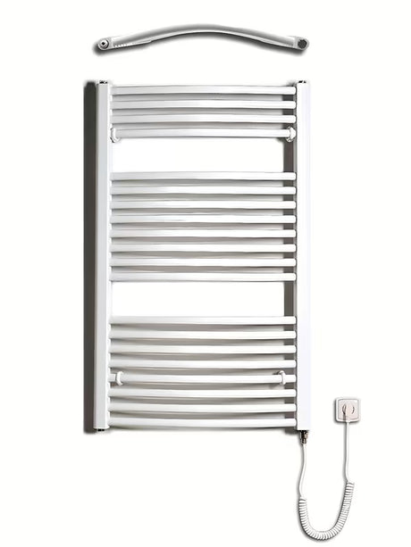 Baltas elektrinis vamzdinis rankšluosčių džiovintuvas Thermal Trend KDOE 600x960 mm su kaitinimo elementu