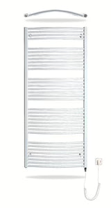 Baltas elektrinis vamzdinis rankšluosčių džiovintuvas Thermal Trend KDOE 750x1680 mm su kaitinimo elementu 700 W