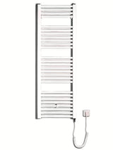 Baltas tiesus elektrinis vamzdinis rankšluosčių džiovintuvas Thermal Trend KE 450x1320 mm su 400 W kaitinimo elementu