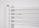 Baltas tiesus elektrinis rankšluosčių džiovintuvas Thermal Trend KE 450x960 mm su kaitinimo elementu 300 W