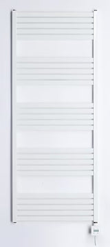 Baltas elektrinis rankšluosčių džiovintuvas Thermal Trend Kh Economy 150x60 cm su termostatu KTX 3 ir LCD ekranu