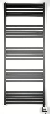 Elektrinis rankšluosčių džiovintuvas Thermal Trend KH Economy 150x60 cm juodos matinės spalvos su termostatu KTX 3