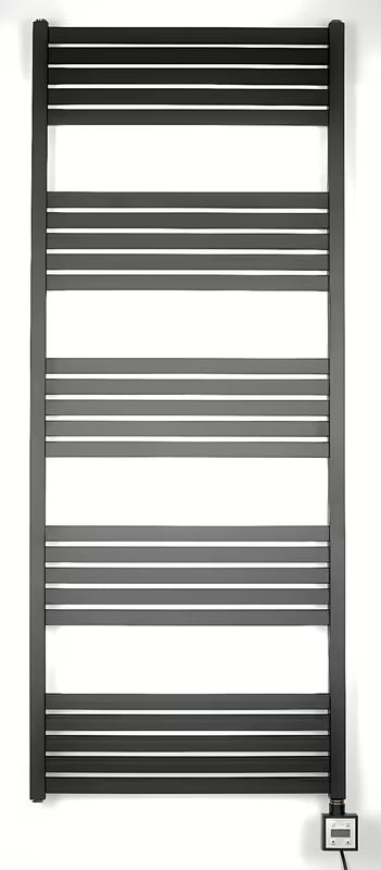 Elektrinis rankšluosčių džiovintuvas Thermal Trend KH Economy 150x60 cm juodos matinės spalvos su termostatu KTX 3