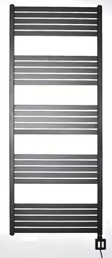 Elektrinis rankšluosčių džiovintuvas Thermal Trend KH Economy 150x60 cm, juodos matinės spalvos, su termostatu KTX